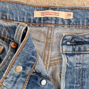 Levi’s ribcage straight jeans